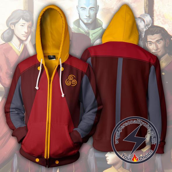 Avatar The Last Airbender Air Nation Zip Up Hoodie Jacket